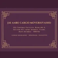 JAI AMBE CARGO MOVERS