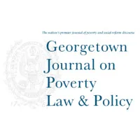 Georgetown Journal on Poverty Law & Policy