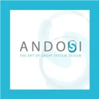 Andosi -The Art of Great System Design Andosi -The Art of Great System Design