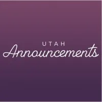 Utah Announcements