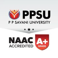 P P SAVANI UNIVERSITY P P SAVANI UNIVERSITY