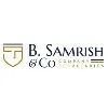 B. Samrish & Co. Company Secretaries B. Samrish & Co. Company Secretaries