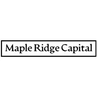 Maple Ridge Capital Maple Ridge Capital