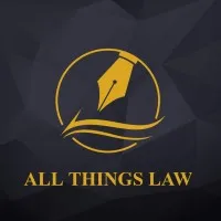 All Things Law All Things Law