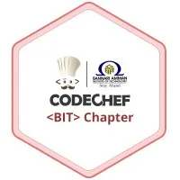 CodeChef BIT Chapter CodeChef BIT Chapter