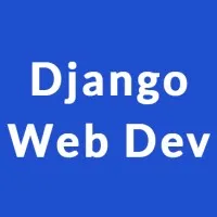 python Django Web Development python Django Web Development