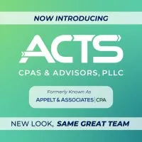 ACTS CPAs & ADVISORS PLLC (fka Appelt & Associates, CPAs) ACTS CPAs & ADVISORS PLLC (fka Appelt & Associates, CPAs)