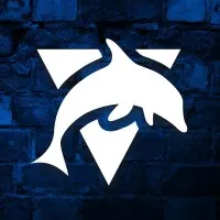 Blue Dolphin Screenprint & Embroidery